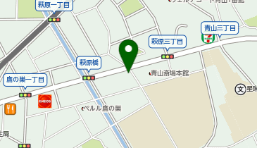 松陰塾 八幡萩原校の地図画像