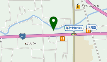 松陰塾 八女校の地図画像