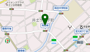 松陰塾 蒔田校の地図画像