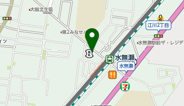 松陰塾 水無瀬駅前校の地図画像