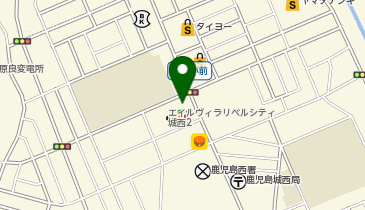 松陰塾 鹿児島城西校の地図画像