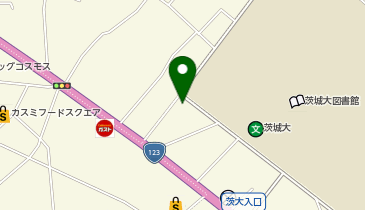 松陰塾 茨城大学前校の地図画像