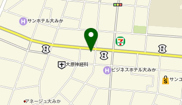 松陰塾 大みか校の地図画像
