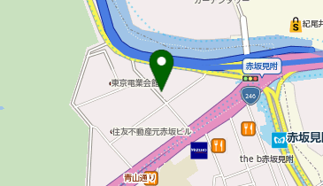 ピタットハウス赤坂見附店の地図画像