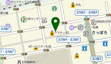 ピタットハウス札幌アセット営業部の地図画像