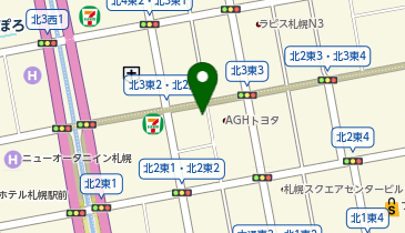 ピタットハウス札幌イースト店の地図画像