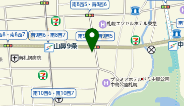ピタットハウス中島公園店の地図画像