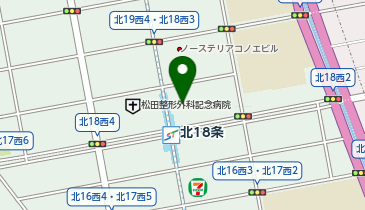 ピタットハウス北18条店の地図画像