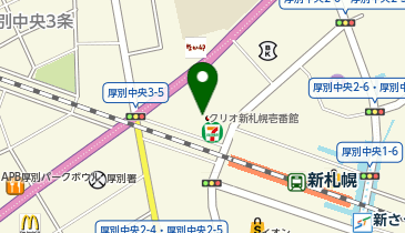 ピタットハウス新札幌店の地図画像