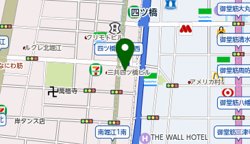 ピタットハウス四ツ橋堀江店の地図画像
