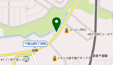 ピタットハウス南千里店の地図画像