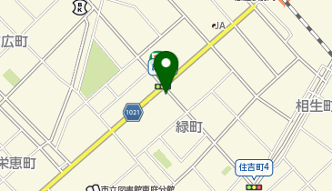 ピタットハウス恵庭店の地図画像