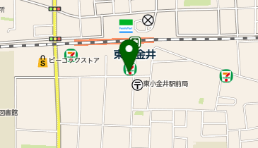 ピタットハウス東小金井店の地図画像