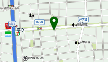 ピタットハウス浄心店の地図画像