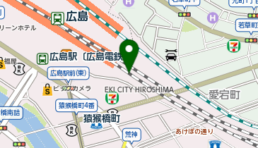 ピタットハウス広島駅前店の地図画像