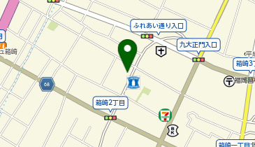 ピタットハウス福岡箱崎店の地図画像