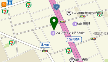 ピタットハウス仙台販売センターの地図画像