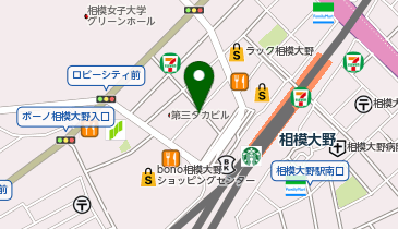 ピタットハウス相模大野店の地図画像