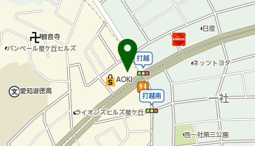 ピタットハウス一社打越店の地図画像