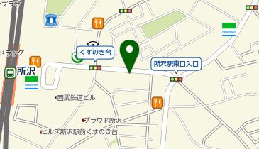 ピタットハウス所沢店の地図画像