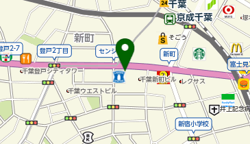 ピタットハウス千葉店の地図画像