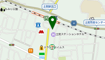 ピタットハウス土気店の地図画像