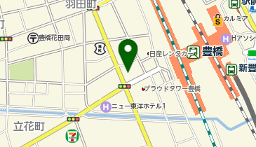 ピタットハウス豊橋駅西口店の地図画像