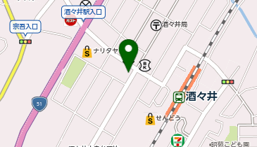 ピタットハウス酒々井店の地図画像