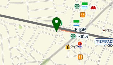 ピタットハウス下北沢店の地図画像
