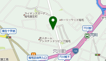 ピタットハウス園生店の地図画像