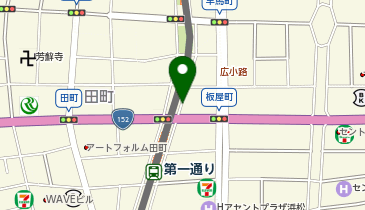 ピタットハウス浜松店の地図画像