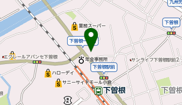 ピタットハウス下曽根店の地図画像