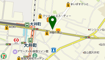 ピタットハウス大井町店の地図画像