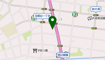 ピタットハウス羽田北糀谷店の地図画像