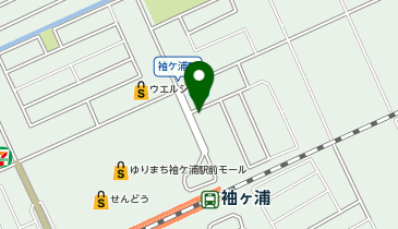 ピタットハウス袖ケ浦店の地図画像