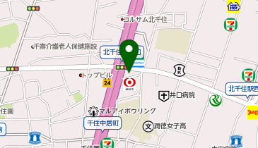 ピタットハウス北千住店の地図画像