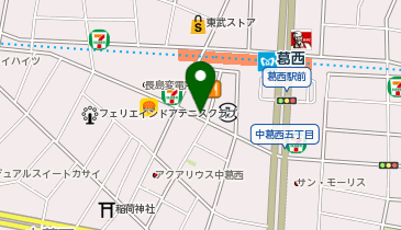 ピタットハウス葛西店の地図画像