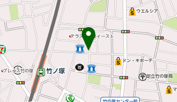 ピタットハウス竹の塚店の地図画像