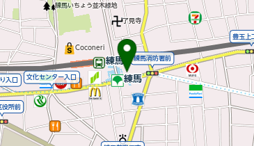 ピタットハウス練馬駅前店の地図画像
