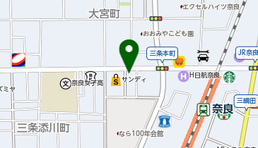 ピタットハウス奈良新大宮店の地図画像