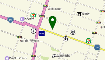 ピタットハウス会津店の地図画像
