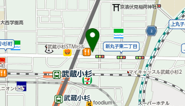 ピタットハウス武蔵小杉店の地図画像