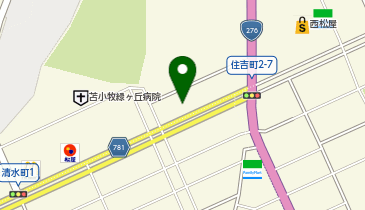 ピタットハウス苫小牧店の地図画像