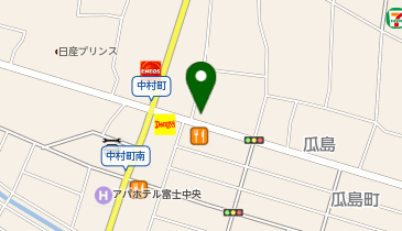 ピタットハウス富士中央店の地図画像