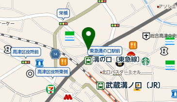 ピタットハウス溝の口店の地図画像