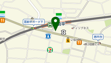 ピタットハウス宮前平店の地図画像