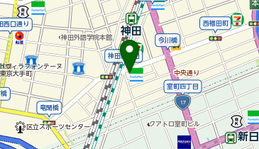 ピタットハウス神田南口店の地図画像