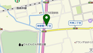 ピタットハウス佐賀中央店の地図画像