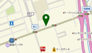 ピタットハウス新潟店の地図画像