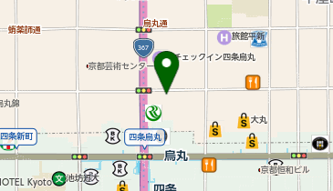 ピタットハウス四条烏丸店の地図画像